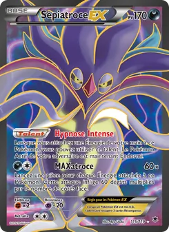 Carte Pokémon Sepiatroce EX 115