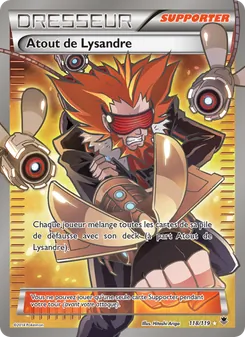 Carte Pokémon Atout de Lysandre 118 — Vigueur Spectrale