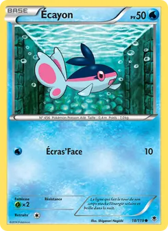 Carte Pokémon Écayon 18 — Vigueur Spectrale