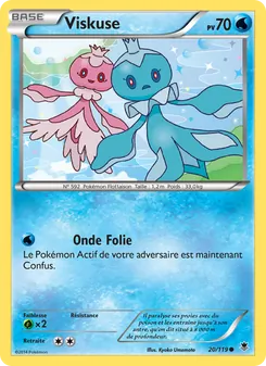 Carte Pokémon Viskuse 20 — Vigueur Spectrale