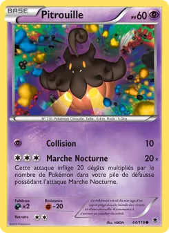 Carte Pokémon Pitrouille 44 — Vigueur Spectrale