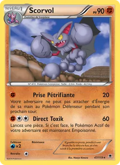 Carte Pokémon Scorvol 47 — Vigueur Spectrale