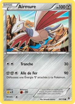 Carte Pokémon Airmure 59 — Vigueur Spectrale
