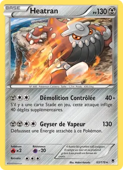 Carte Pokémon Heatran 63