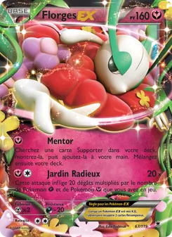 Carte Pokémon Florges EX 67