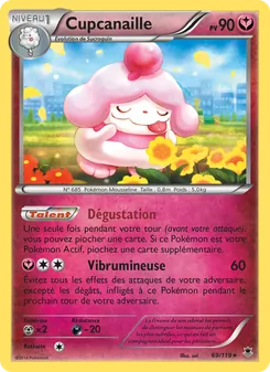 Carte Pokémon Cupcanaille 69