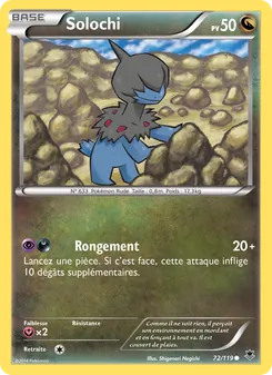 Carte Pokémon Solochi 72