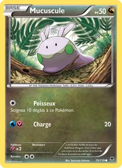Carte Pokémon Mucuscule 75