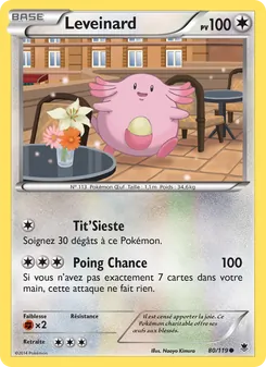 Carte Pokémon Leveinard 80