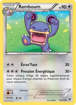 Carte Pokémon Ramboum 84