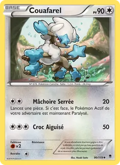 Carte Pokémon Couafarel 90