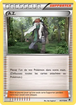 Carte Pokémon A.Z. 91
