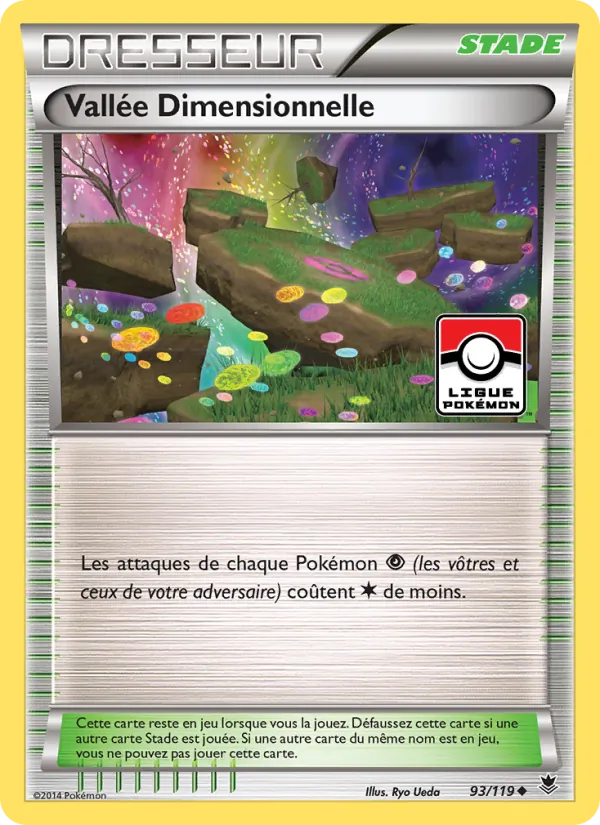 Carte Pokémon Vallée Dimensionnelle 93/119 de l'extension Vigueur Spectrale