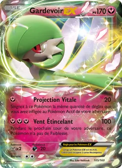 Carte Pokémon Gardevoir EX 105 — Primo-Choc
