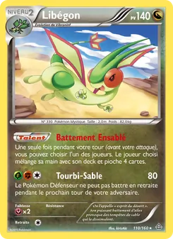 Carte Pokémon Libégon 110