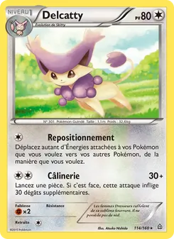 Carte Pokémon Delcatty 114 — Primo-Choc