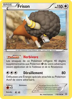 Carte Pokémon Frison 119