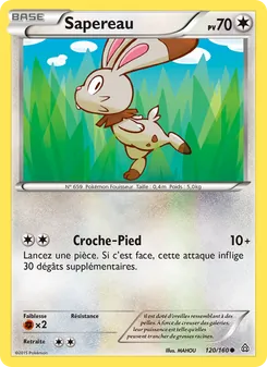 Carte Pokémon Sapereau 120
