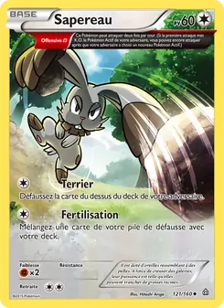 Carte Pokémon Sapereau 121