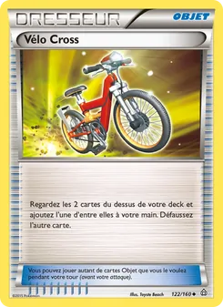 Carte Pokémon Vélo Cross 122