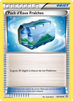 Carte Pokémon Pack d'Eaux Fraîches 129 — Primo-Choc