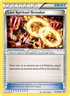 Carte Pokémon Lien Spirituel Groudon 131 — Primo-Choc