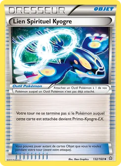 Carte Pokémon Lien Spirituel Kyogre 132 — Primo-Choc