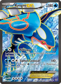 Carte Pokémon Kyogre EX 148