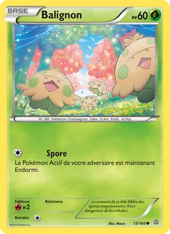 Carte Pokémon Balignon 15 — Primo-Choc