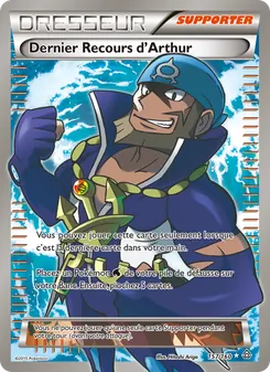 Carte Pokémon Dernier Recours d'Arthur 157