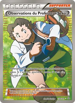 Carte Pokémon Observations du Professeur Seko 159