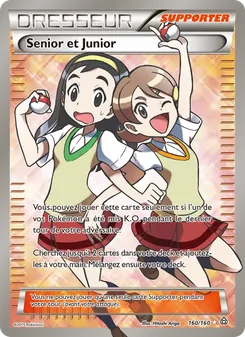 Carte Pokémon Senior et Junior 160