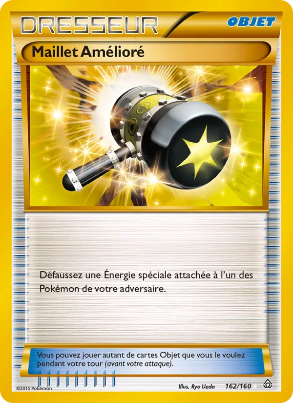 Carte Pokémon Maillet Amélioré 162/160 de l'extension Primo-Choc