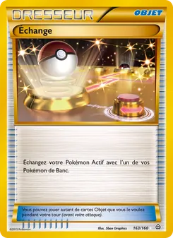 Carte Pokémon Échange 163