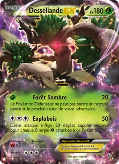 Carte Pokémon Desséliande EX 19