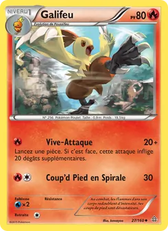 Carte Pokémon Galifeu 27