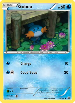 Carte Pokémon Gobou 33