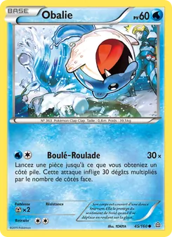 Carte Pokémon Obalie 45