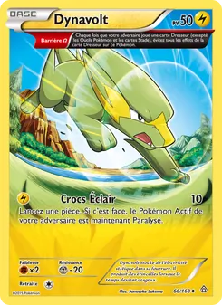 Carte Pokémon Dynavolt 60 — Primo-Choc