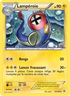 Carte Pokémon Lampéroie 63