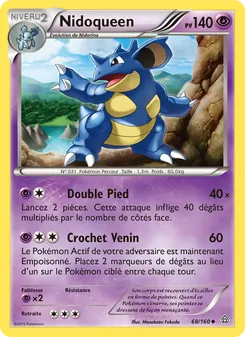 Carte Pokémon Nidoqueen 68