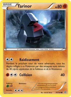 Carte Pokémon Tarinor 78