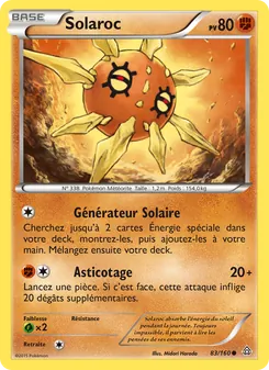 Carte Pokémon Solaroc 83