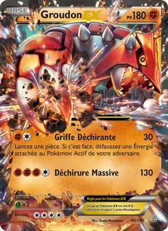 Carte Pokémon Groudon EX 85 — Primo-Choc