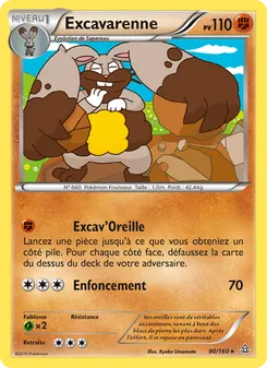 Carte Pokémon Excavarenne 90 — Primo-Choc