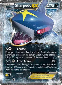 Carte Pokémon Sharpedo EX 91 — Primo-Choc