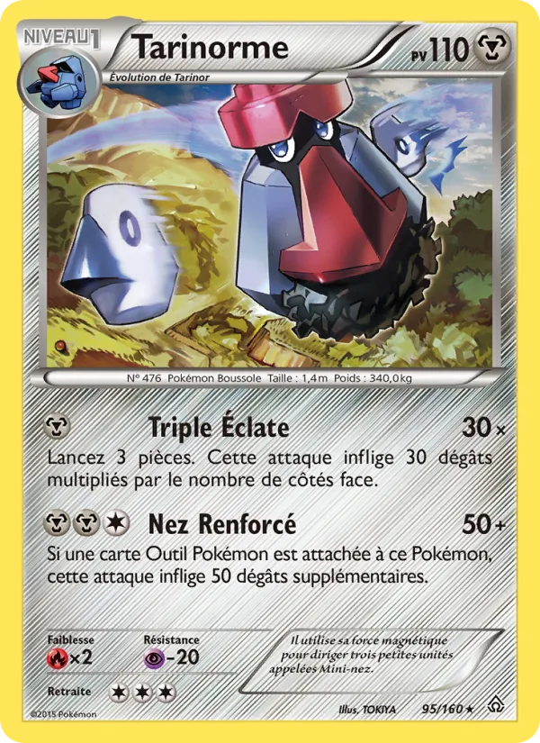 Carte Pokémon Tarinorme 95/160 de l'extension Primo-Choc