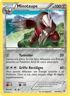 Carte Pokémon Minotaupe 96