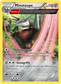 Carte Pokémon Minotaupe 97