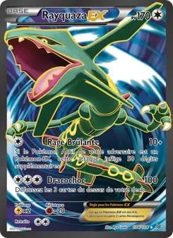 Carte Pokémon Rayquaza EX 104 — Ciel Rugissant